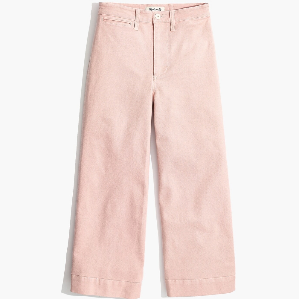 Madewell Emmett Wide-Leg Crop Pants
